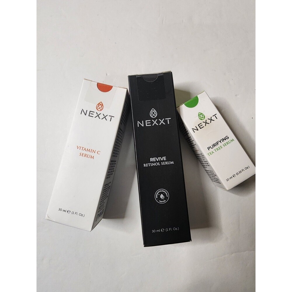 Nexxt Beauty Miami Face Care Bundle Lot Of 3 Items Read Description